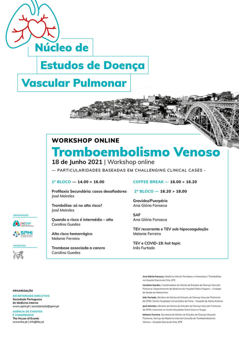 Workshop Online de Tromboembolismo Venoso